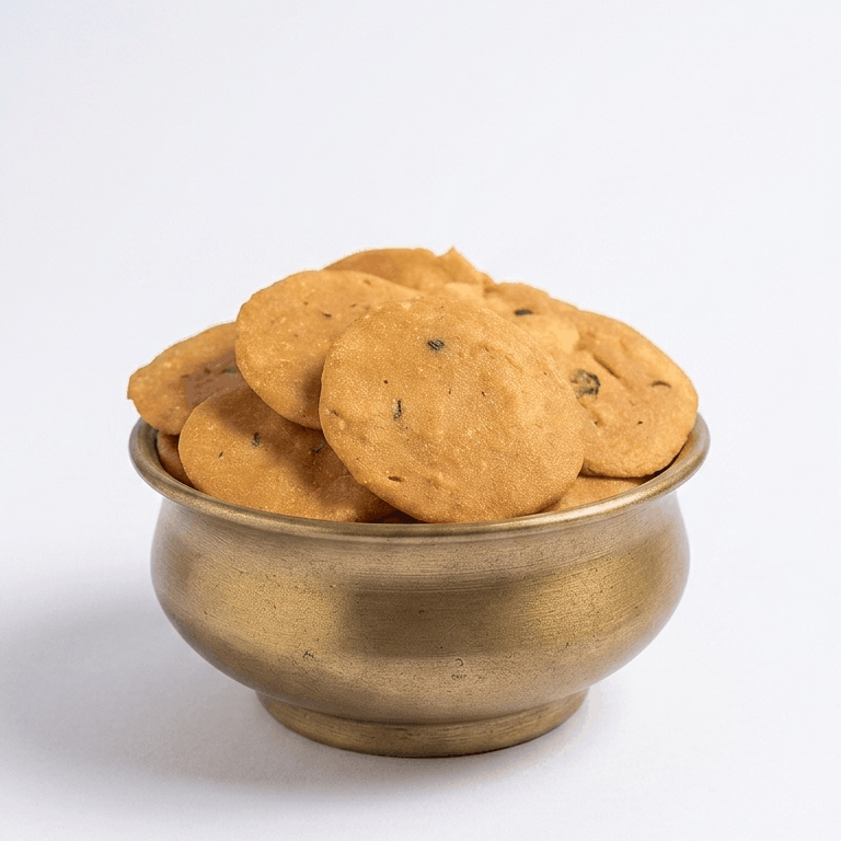 Kaidri Thatta snack by Kaipunnyam in a 200g package, showcasing the crispy, traditional Indian snack with vibrant packaging.