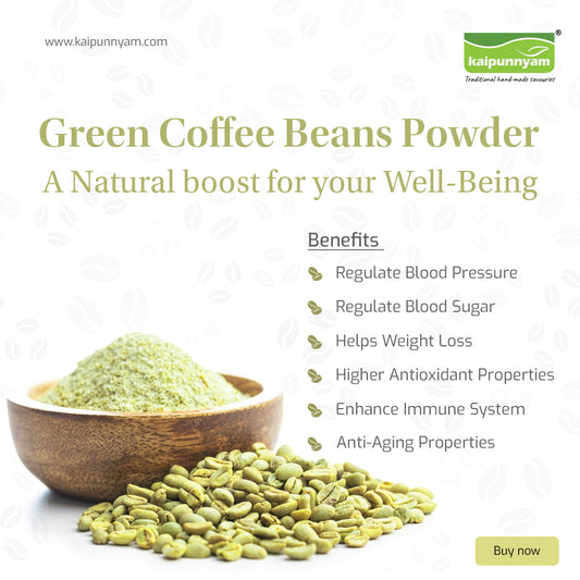 Green Coffee Beans Powder